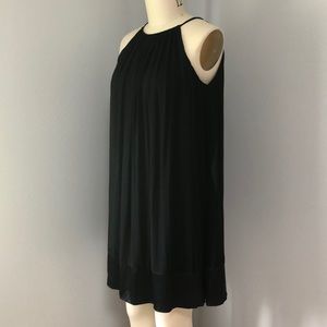 Maggie London Black Summer Silk Dress 12